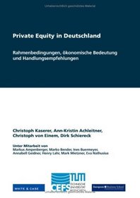 Private Equity in Deutschland (German Edition)