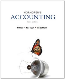 Horngren's Financial & Managerial Accounting Plus NEW MyAccountingLab with Pearson eText -- Access Card Package (4th Edition)