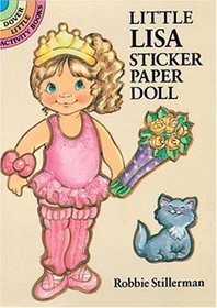 Little Lisa Sticker Paper Doll (Dover Little Activity Books)