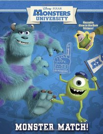 Monster Match! (Disney/Pixar Monsters University) (Reusable Sticker Book)