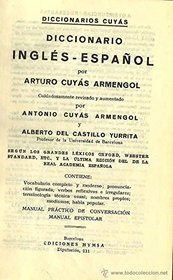Diccionario ingles-espanol (Diccionarios Cuyas)