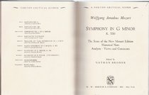 Symphony in G Minor, K. 550 (Norton Critical Scores) (Norton Critical Scores)