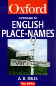 A Dictionary of English Place-Names (Oxford Paperback Reference)