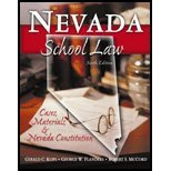 Nevada School Law: Cases and Materials