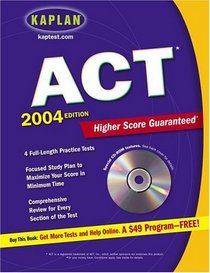 Kaplan ACT 2004 with CD-ROM (Kaplan Act)