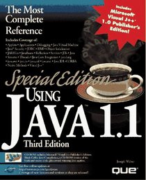 Special Edition Using Java 1.1 (Special Edition Using)