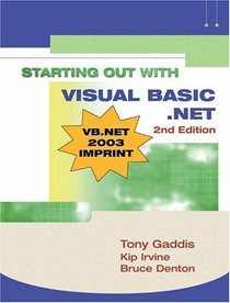 Starting out with Visual Basic.NET