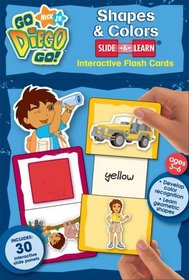 Go Diego Go Flash Cards-Shapes and Colors