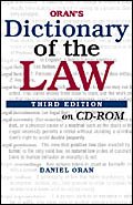 Dictionary of the Law (CD-ROM)