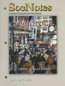 A Study Companion to Accompany Sociology (SocNotes)