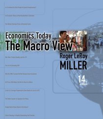 Economics Today: The Macro View plus MyEconLab plus eBook 1-semester Student Access Kit (14th Edition) (MyEconLab Series)