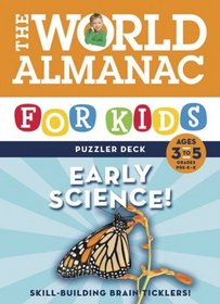 World Almanac Puzzler Deck: Early Science Early Reading, Ages 3 to 5, Grades PreK-1