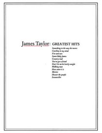 James Taylor Greatest Hits
