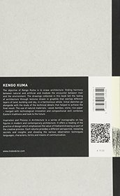 Moleskine Publishing Title Book, Inspiration and Process in Architecture - Kengo Kuma, Hard Cover (5 x 8.25)