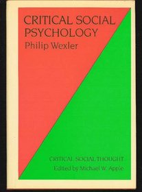 Critical Social Psychology (Critical social thought)