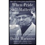 When Pride Still Mattered- A Life of Vince Lombardi --2000 publication