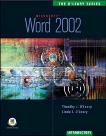 The O'Leary Series: Word 2002- Introductory