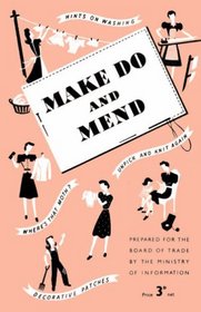 Make Do and Mend (Historic Booklet Series)