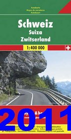 Rand McNally Hallwag International Switzerland Road Map