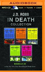 J. D. Robb In Death Collection Books 21-25: Origin in Death, Memory in Death, Born in Death, Innocent in Death, Creation in Death (In Death Series)