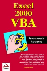Excel 2000 VBA Programmers Reference