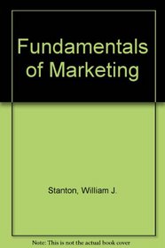 Fundamentals of Marketing --1987 publication.
