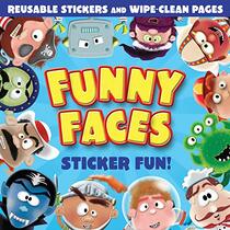 Funny Faces Sticker Fun! (Blue)