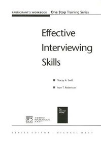 Effective Interviewing Skills, Workbook (One Stop Training)