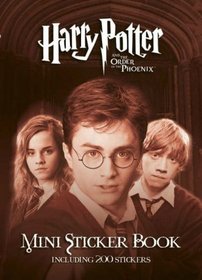 Harry Potter and the Order of the Phoenix: Mini Sticker Book (Harry Potter Film Tie in)