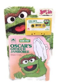 Oscar's Grouch Jamboree (Shape N Tape, Storybook and Cassette)