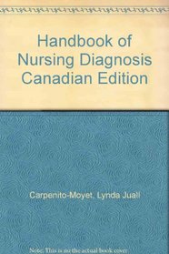 Handbook of Nursing Diagnosis Canadian Edition