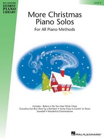 More Christmas Piano Solos - Level 4: Hal Leonard Student Piano Library