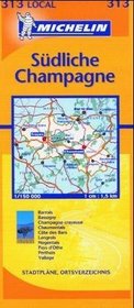 Michelin Aube, Haute-Marne: Includes Plans for Troyes, Chaumont (Michelin Local France Maps) (French Edition)
