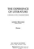 The Experience of Literature: A Reader With Commentaries