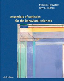 Essentials of Statistics for the Behavioral Science