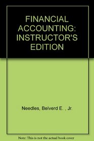 Financial Accounting: Instructor's Edition