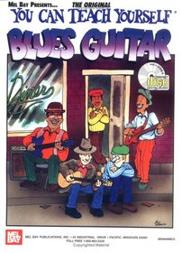 Mel Bay's You can Teach Yourself Blues Guitar Book/CD Set