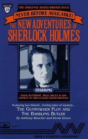 NEW ADVENTURES OF SHERLOCK HOLMES VOL #23 THE GUNPOWDER PLOT AND THE BABBLING BU (New Adventures of Sherlock Holmes)