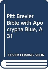 Pitt Brevier Bible with Apocrypha Blue, A31