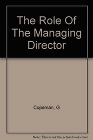 The Role of the Managing Director
