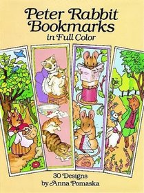 Peter Rabbit Bookmarks in Full Color (Large-Format Bookmarks)