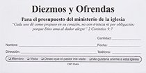Sobres de Diezmos y Ofrendas (Spanish Edition)