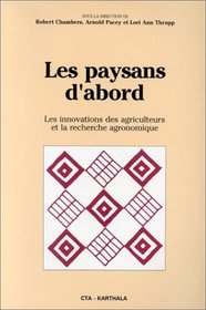 Les Paysans d'Abord (French Edition)