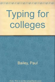 Typing for colleges