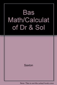 Basic Mathematics and Calculation of Drugs and Solutions: A Programmed Approach