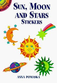 Sun, Moon, and Stars Stickers (Dover Little Activity Books)