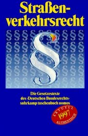 Strassenverkehrsrecht (Suhrkamp-Taschenbuch Nomos) (German Edition)