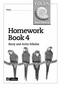 Focus on Literacy: Homework Bk.4 (Focus on Literacy)