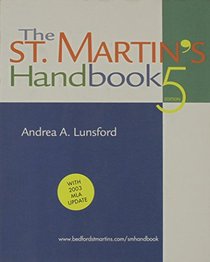 St. Martin's Handbook 5e cloth with 2003 MLA Update & Comment for St. Martin's Handbook 5e
