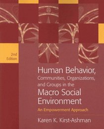 Human Behavior, Communities, Organizations, and Groups in the Macro Social Environment: An Empowerment Approach